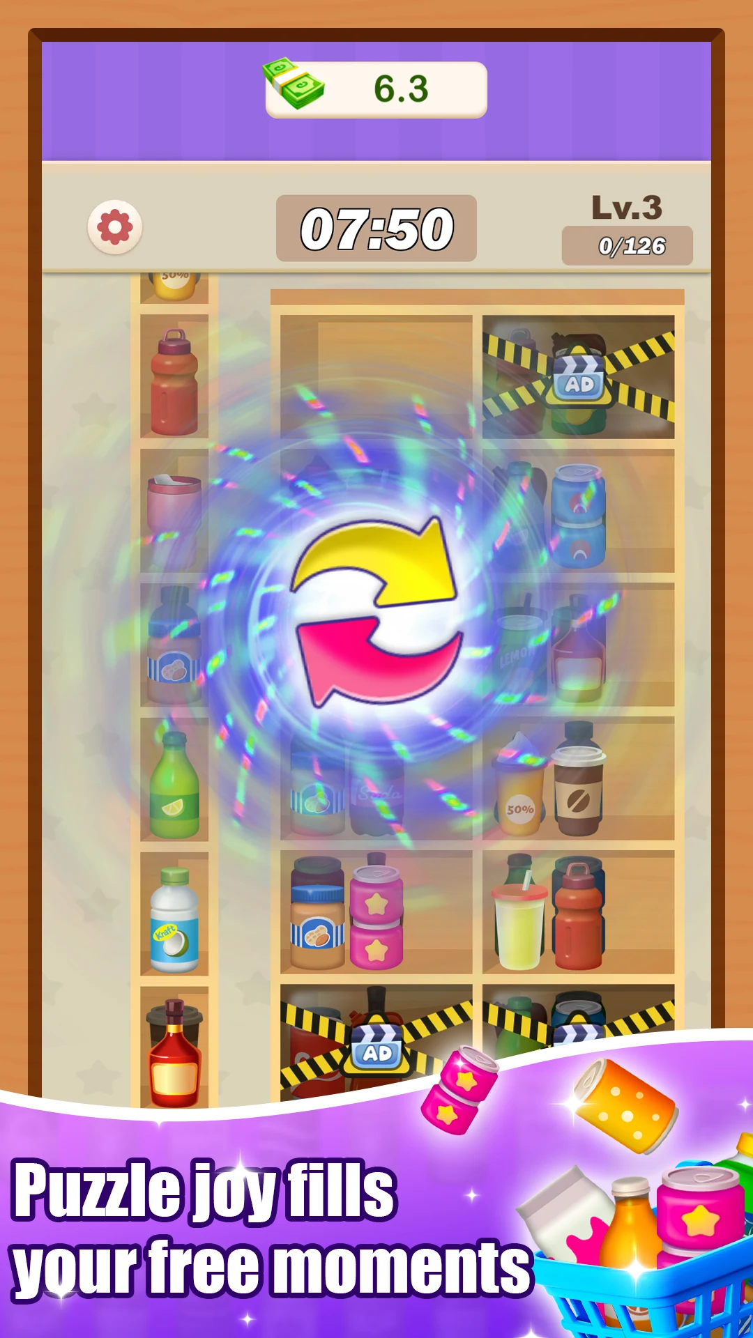 Shelf Sort Puzzle screenshot